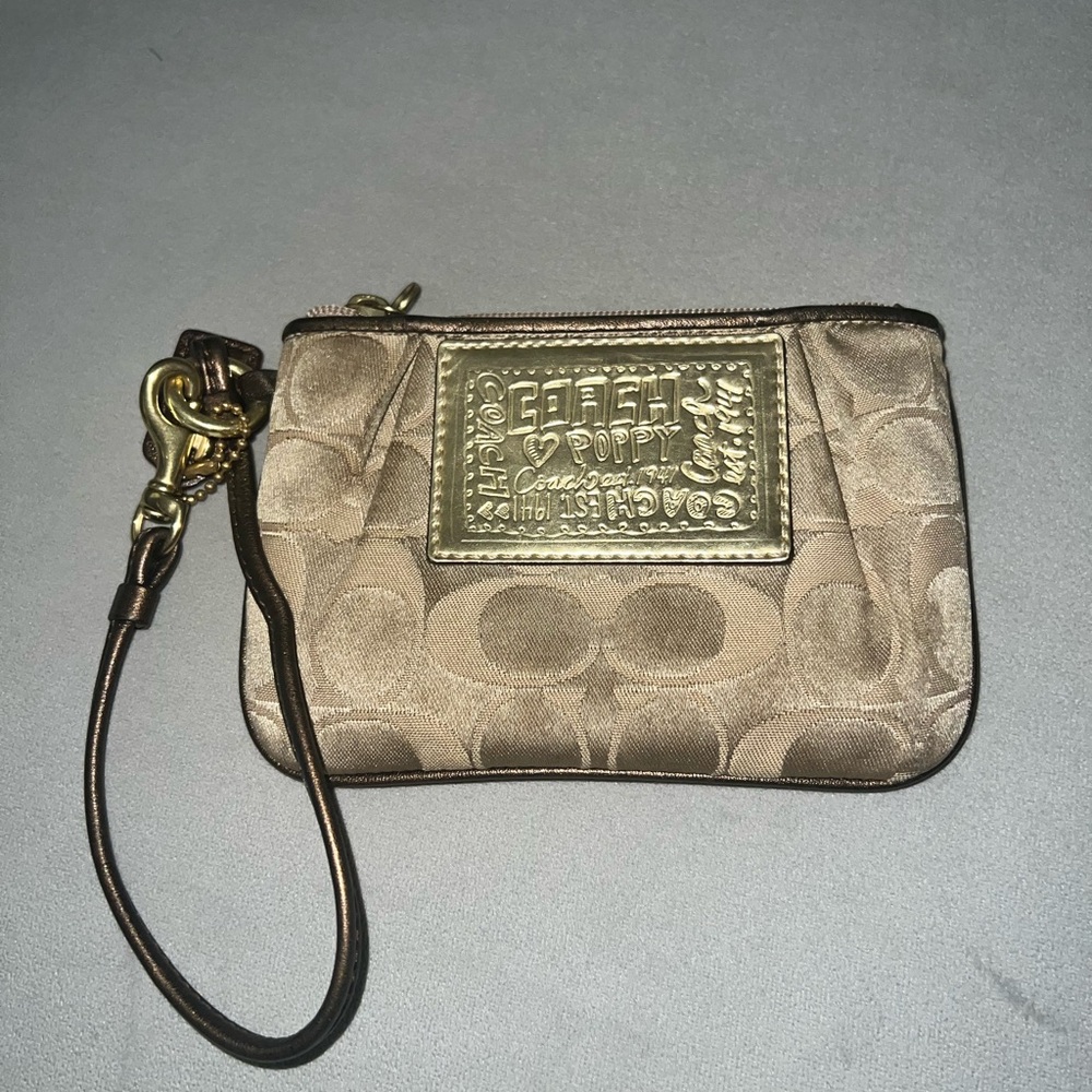 Coach wristlet